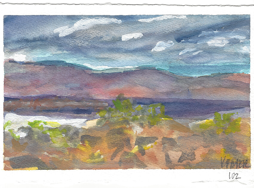 K. Porter Painting - #102 Steens